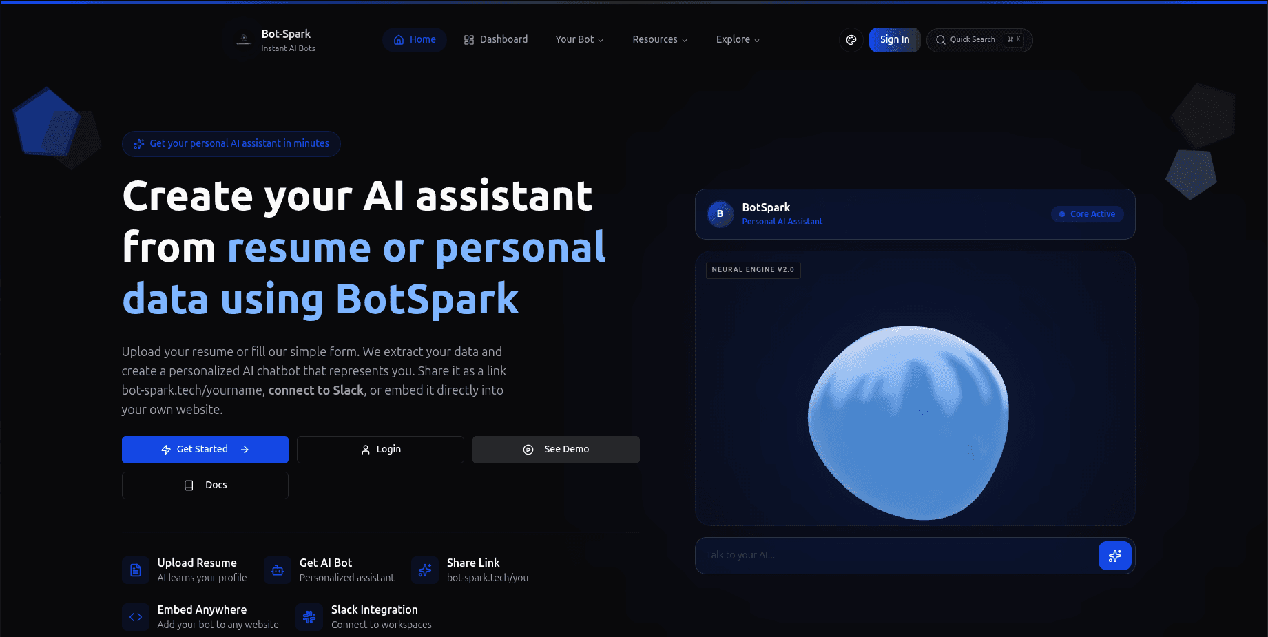 BotSpark Project Showcase