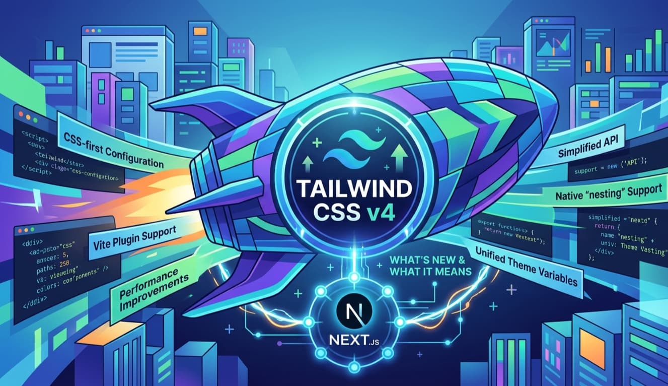 Tailwind CSS v4: What Actually Changed (And What It Means for Your Next.js Project)