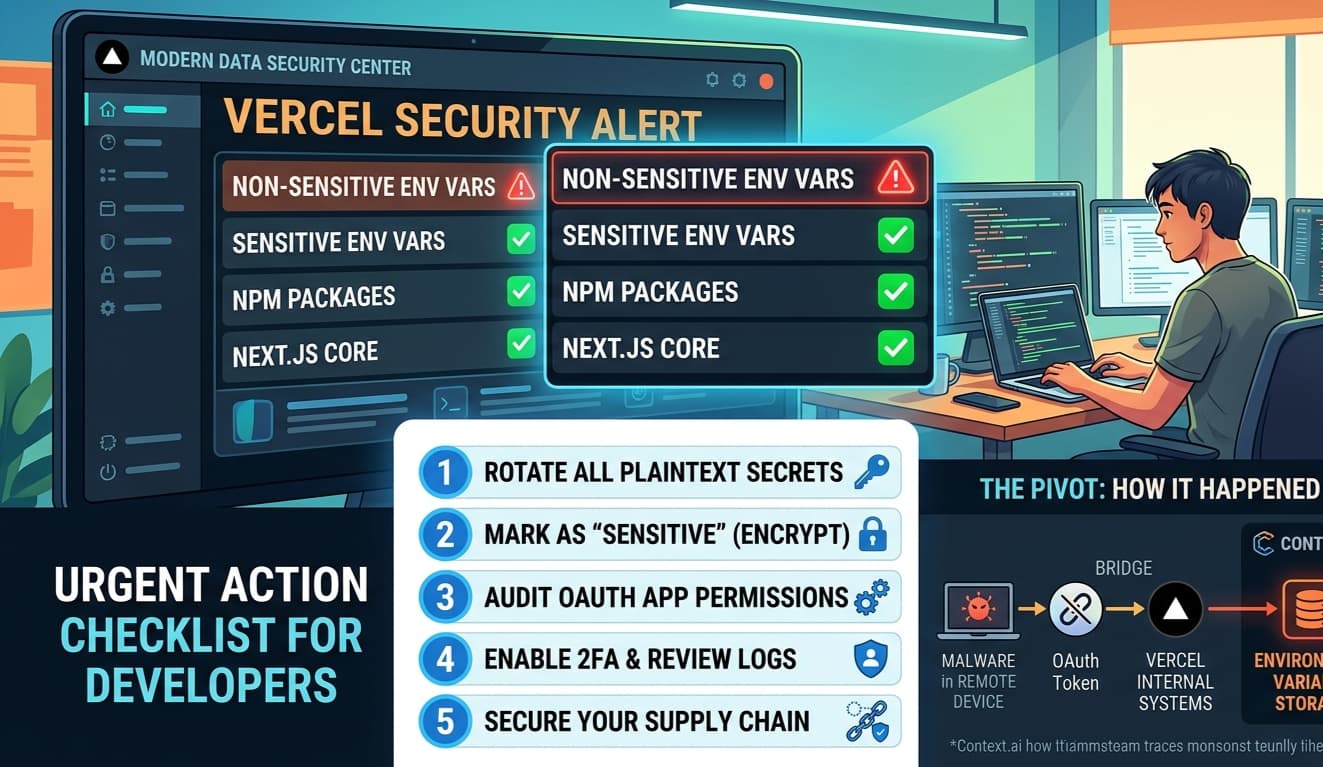 The Vercel Breach — What Every Next.js Developer Needs to Do Right Now
